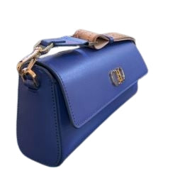 Alviero Martini 1A Classe Tracolla In Pelle Geo Summer Feeling LC89 8620 Col 0129 Blu Astrale